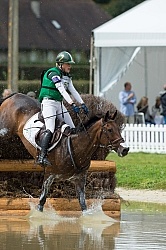 Camilla Speirs IRL and Portersize Just a Jiff on course at WEG